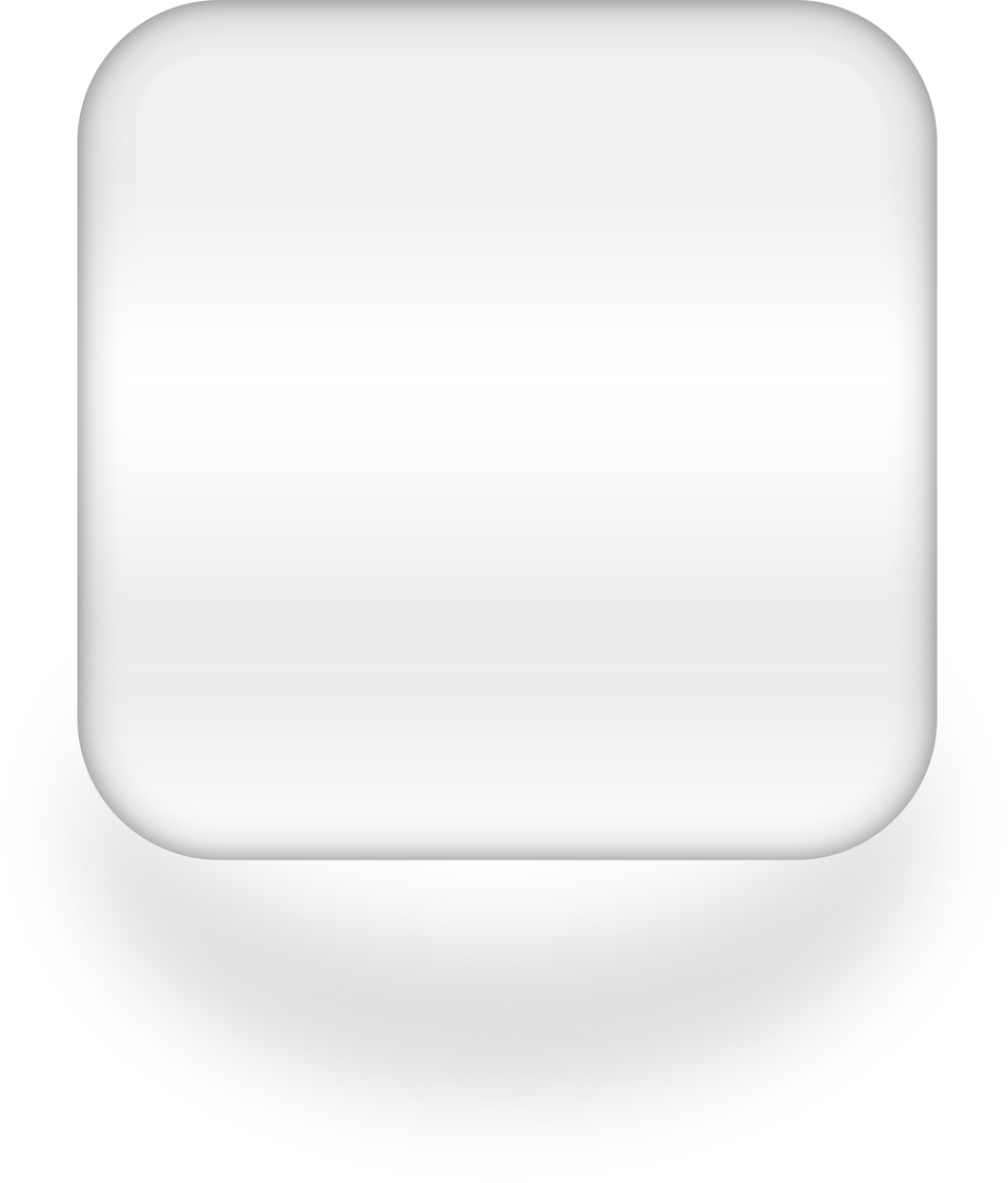 Square neumorphic transparent glass button, Minimal button realistic shadow, change color with Duotone effect.